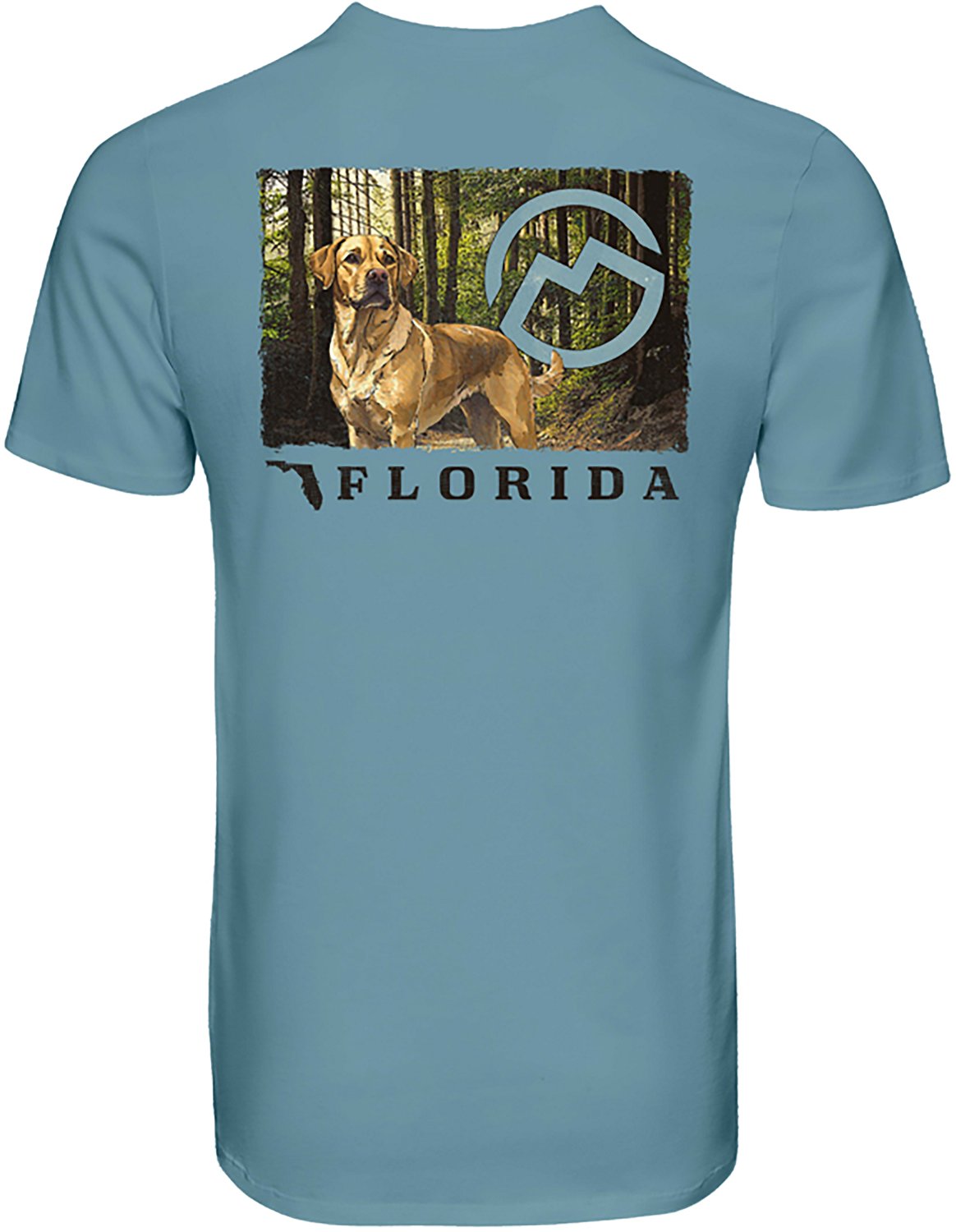 Magellan Outdoors Men's Florida Dog Follow Me State Graphic T-shirt - view number 2