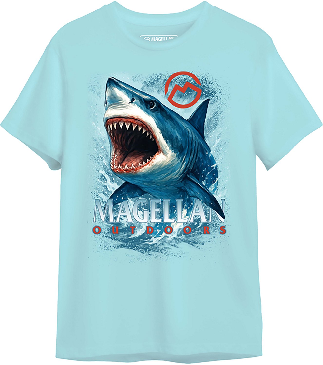 Magellan Outdoors Boys' Shark Breach Short Sleeve T-shirt