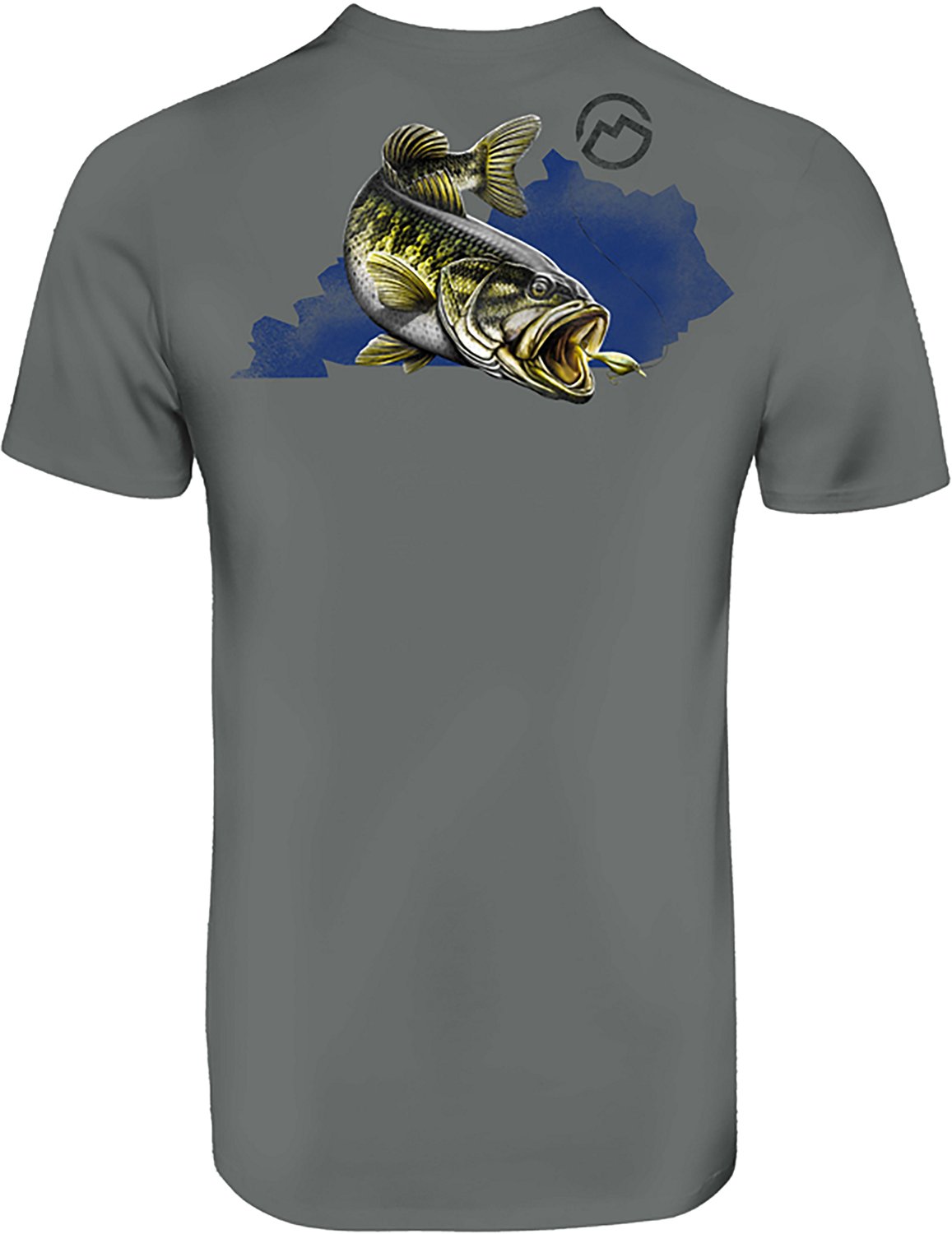 Magellan Outdoors Men's Kentucky Bass Overlap State Graphic T-shirt - view number 2