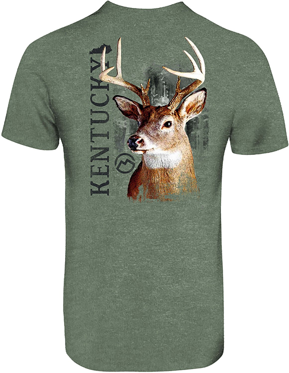 Magellan Outdoors Men's Kentucky Deer Open Air State Graphic T-shirt - view number 2