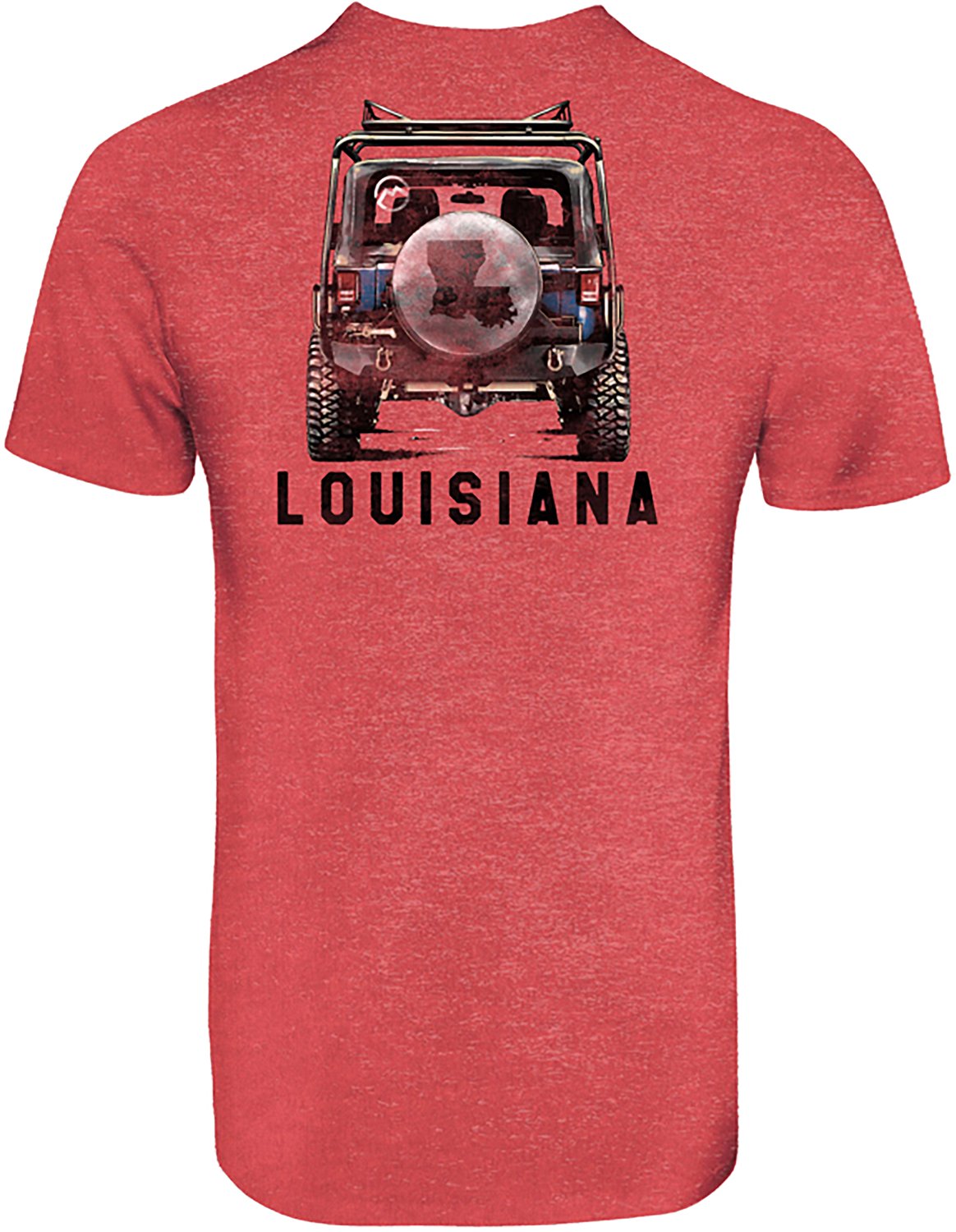 Magellan Outdoors Men's Louisiana Vehicle Rack Set State T-shirt - view number 3