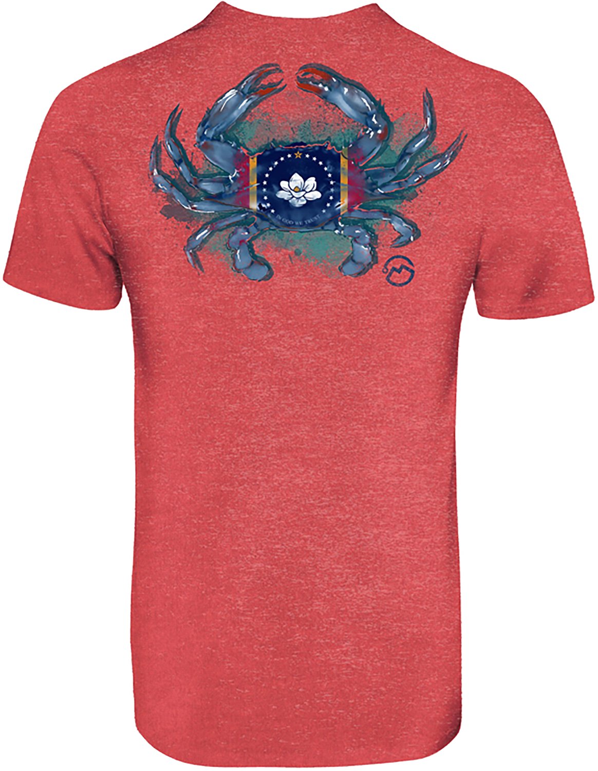 Magellan Outdoors Men's Mississippi Crab Flag State T-shirt - view number 3