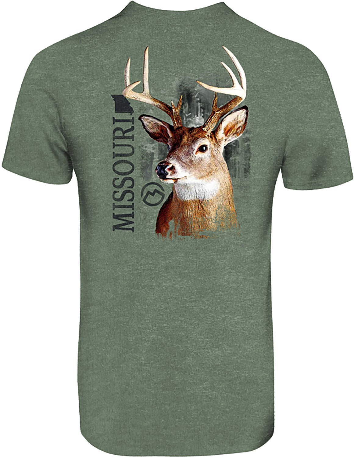 Magellan Outdoors Men's Missouri Deer Open Air State T-shirt - view number 2