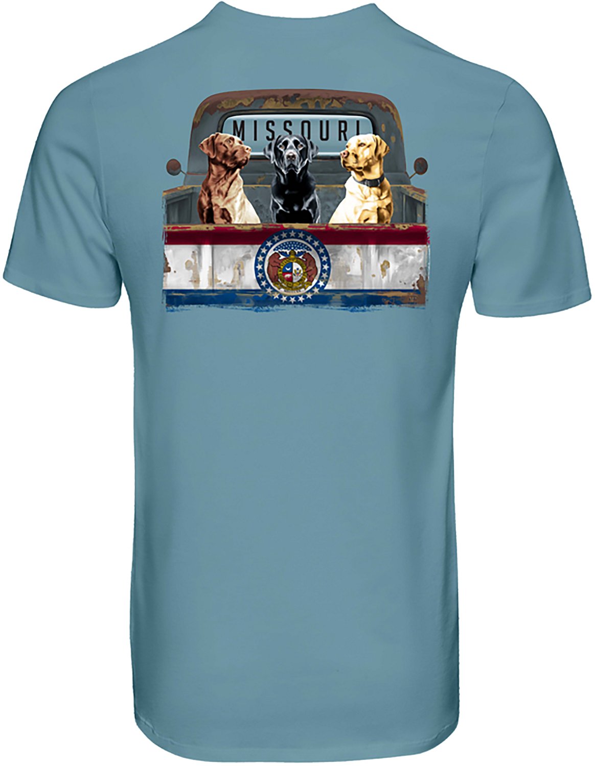 Magellan Outdoors Men's Missouri In the Back State T-shirt - view number 3