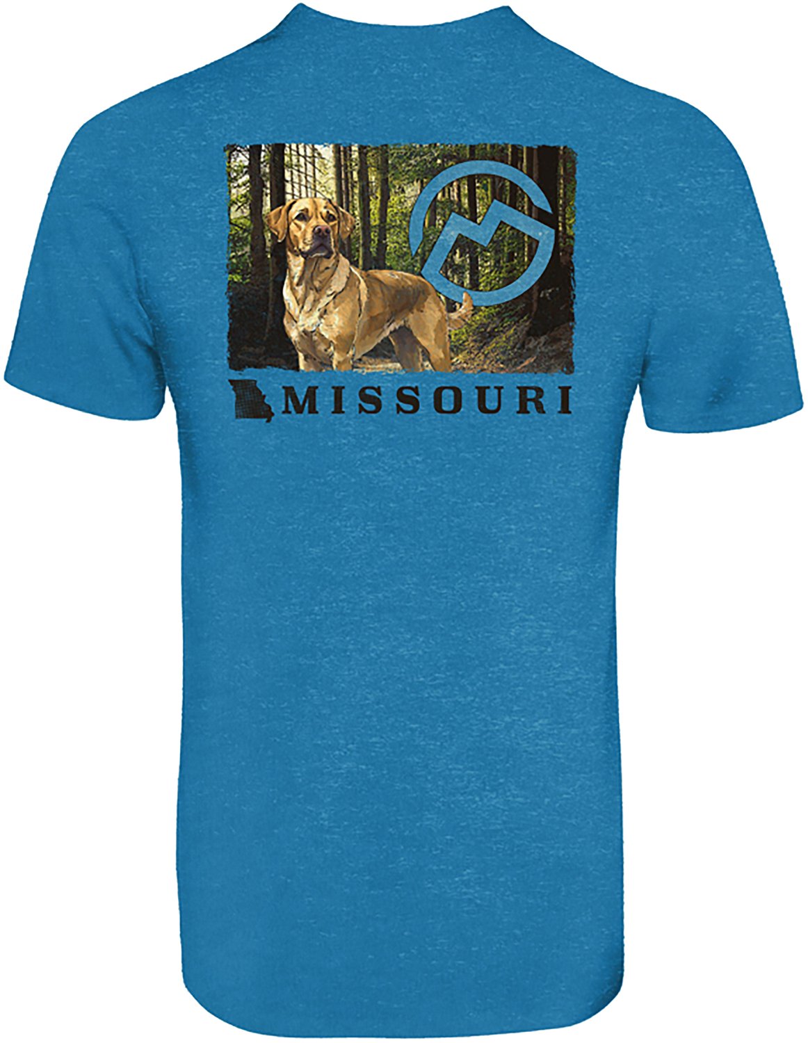 Magellan Outdoors Men's Missouri Dog Follow Me State T-shirt - view number 2