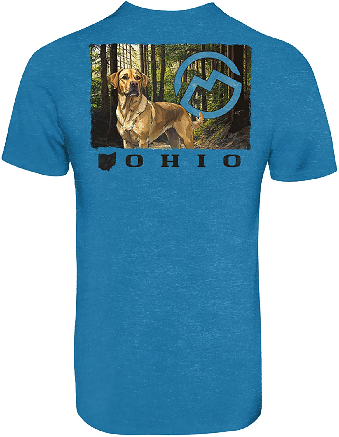 Magellan Outdoors Men's Ohio Dog Follow Me State T-shirt - view number 2