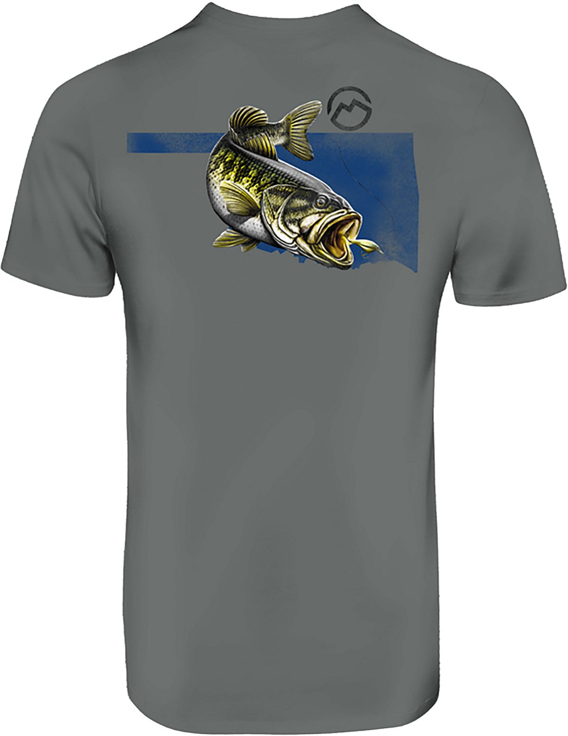 Magellan Outdoors Men's Oklahoma Bass Overlap State T-shirt