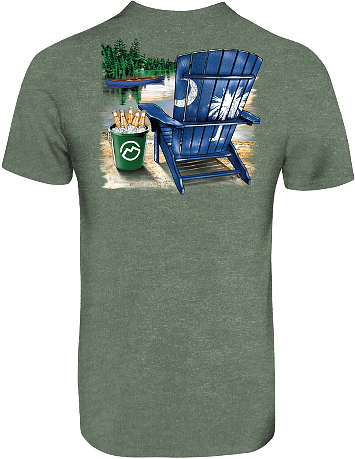 Magellan Outdoors Men's South Carolina Chill Poster State T-shirt - view number 3