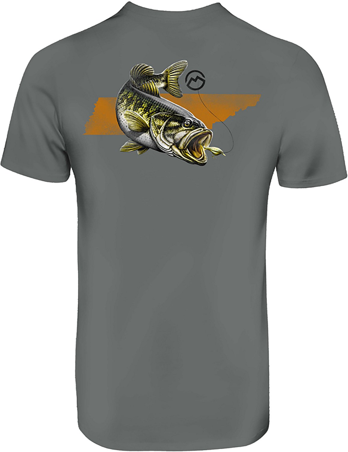 Magellan Outdoors Men's Tennessee Bass Overlap State T-shirt - view number 3