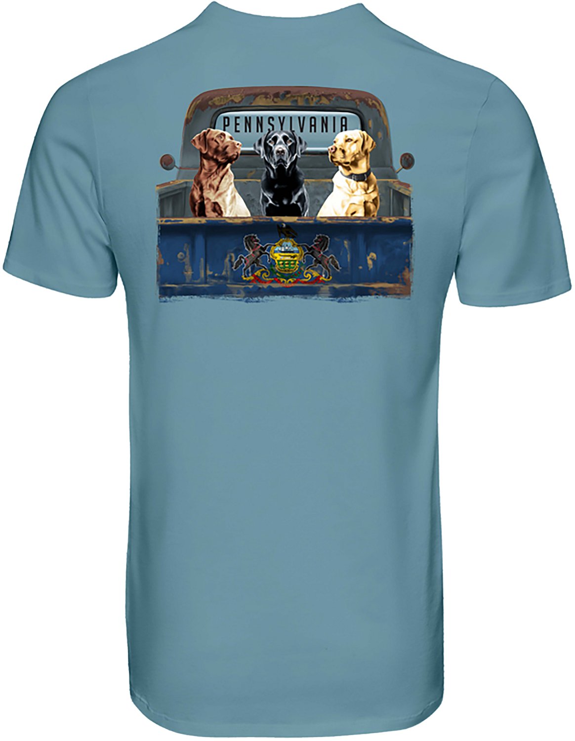 Magellan Outdoors Men's Pennsylvania In the Back State T-shirt - view number 3