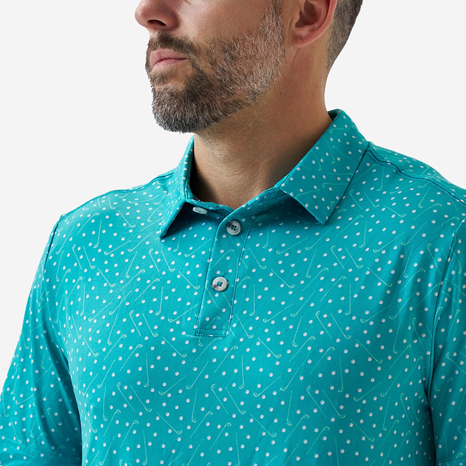 BURLEBO Men's Performance Polo Shirt - view number 4