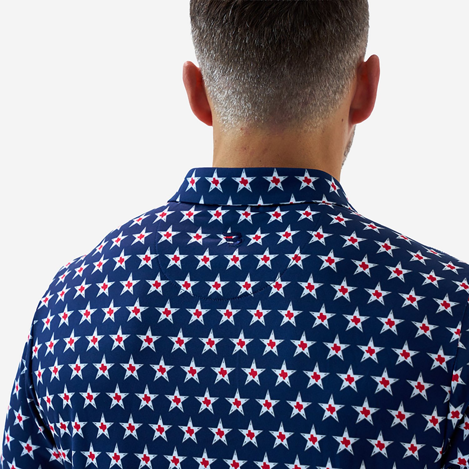 BURLEBO Men's Texas Pride Performance Polo Shirt - view number 6