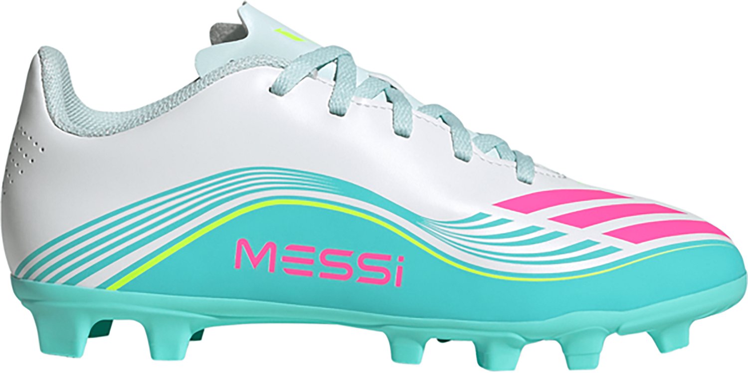 adidas Kids F50 Club Firm Ground Messi Soccer Cleats