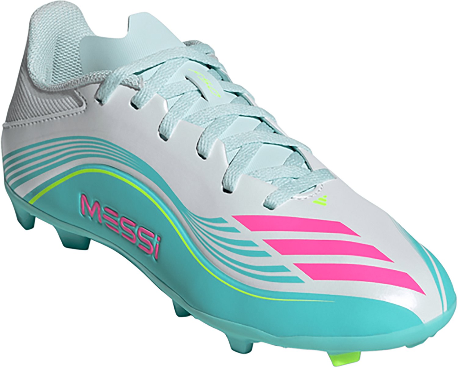 adidas Kids’ F50 League FG/MG Messi Soccer Cleats                                                                              - view number 3