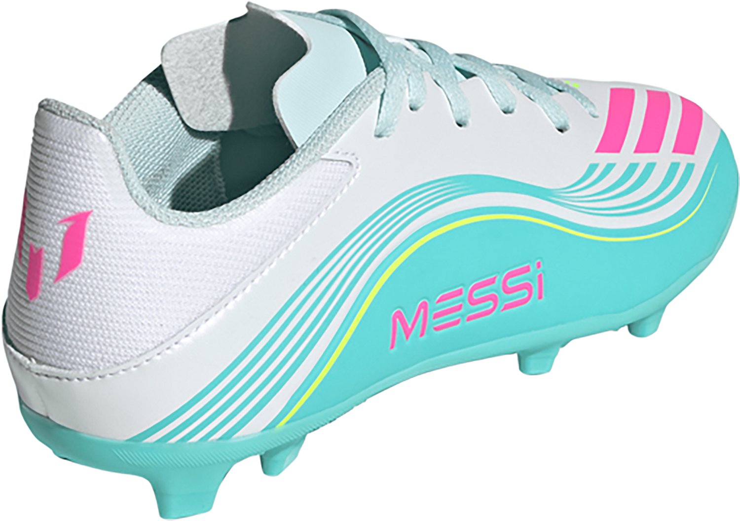 adidas Kids’ F50 League FG/MG Messi Soccer Cleats                                                                              - view number 4