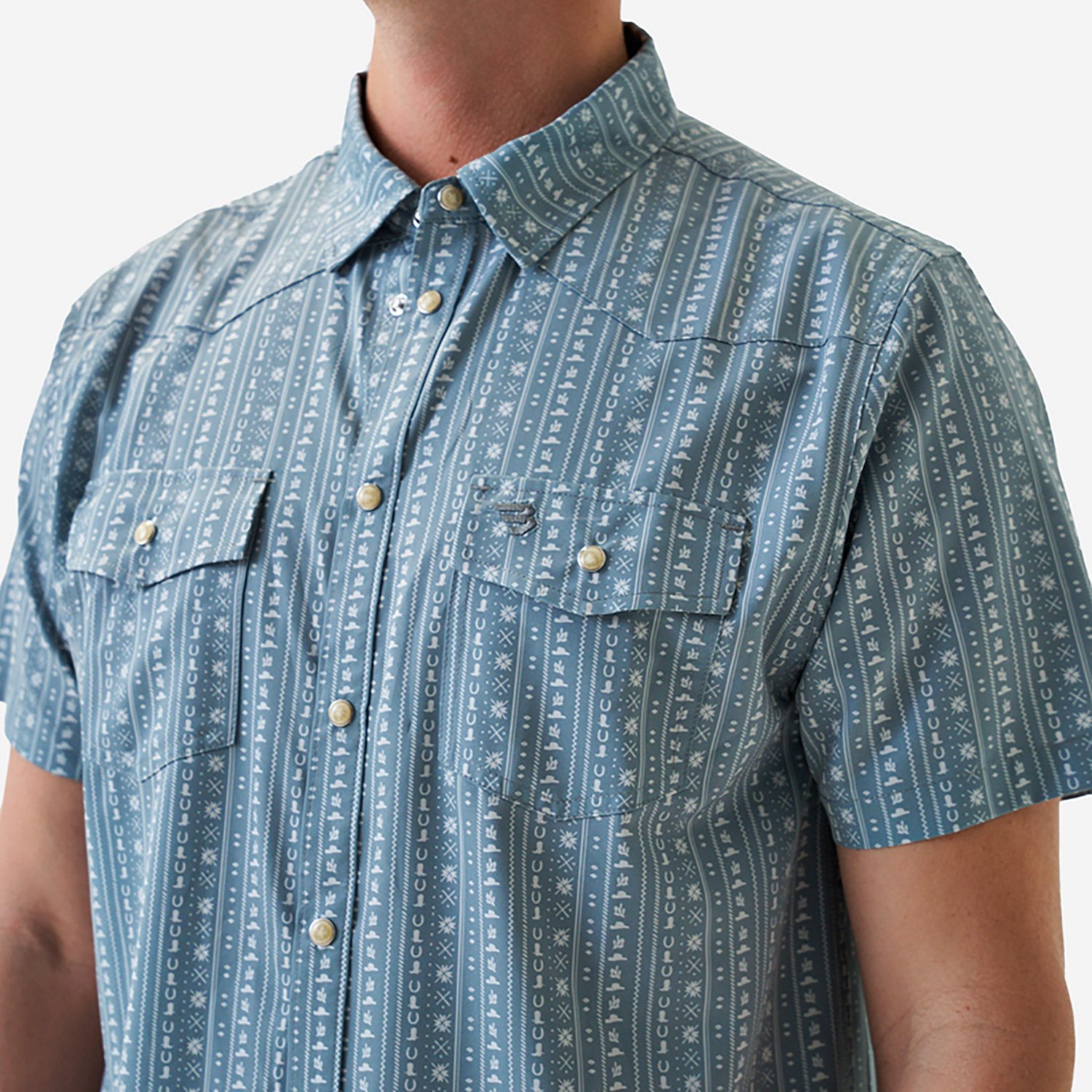 BURLEBO Men's Performance Western Shirt - view number 3