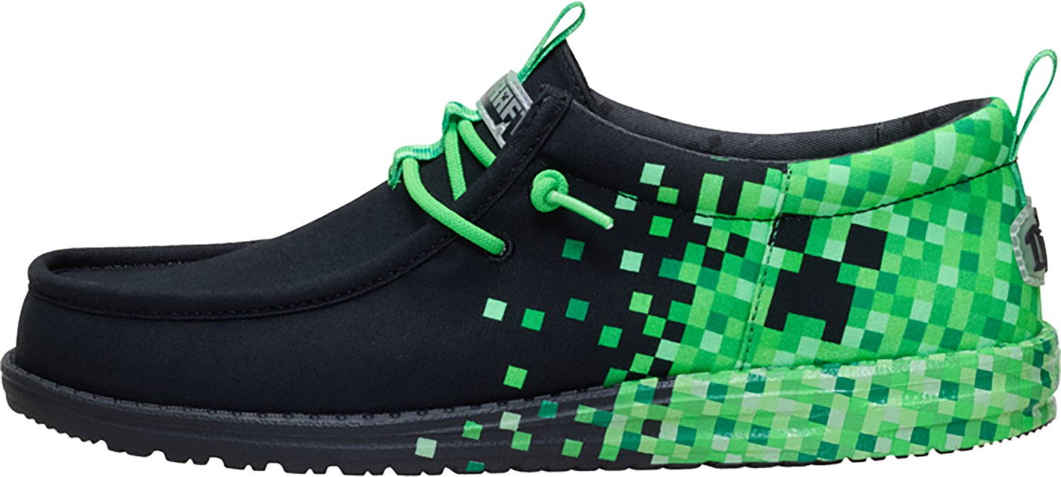 HEYDUDE Men's Wally Funk Minecraft Creeper Shoes - view number 2