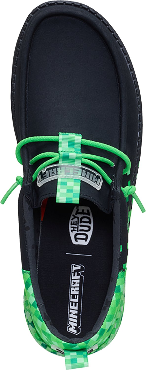 HEYDUDE Men's Wally Funk Minecraft Creeper Shoes - view number 5