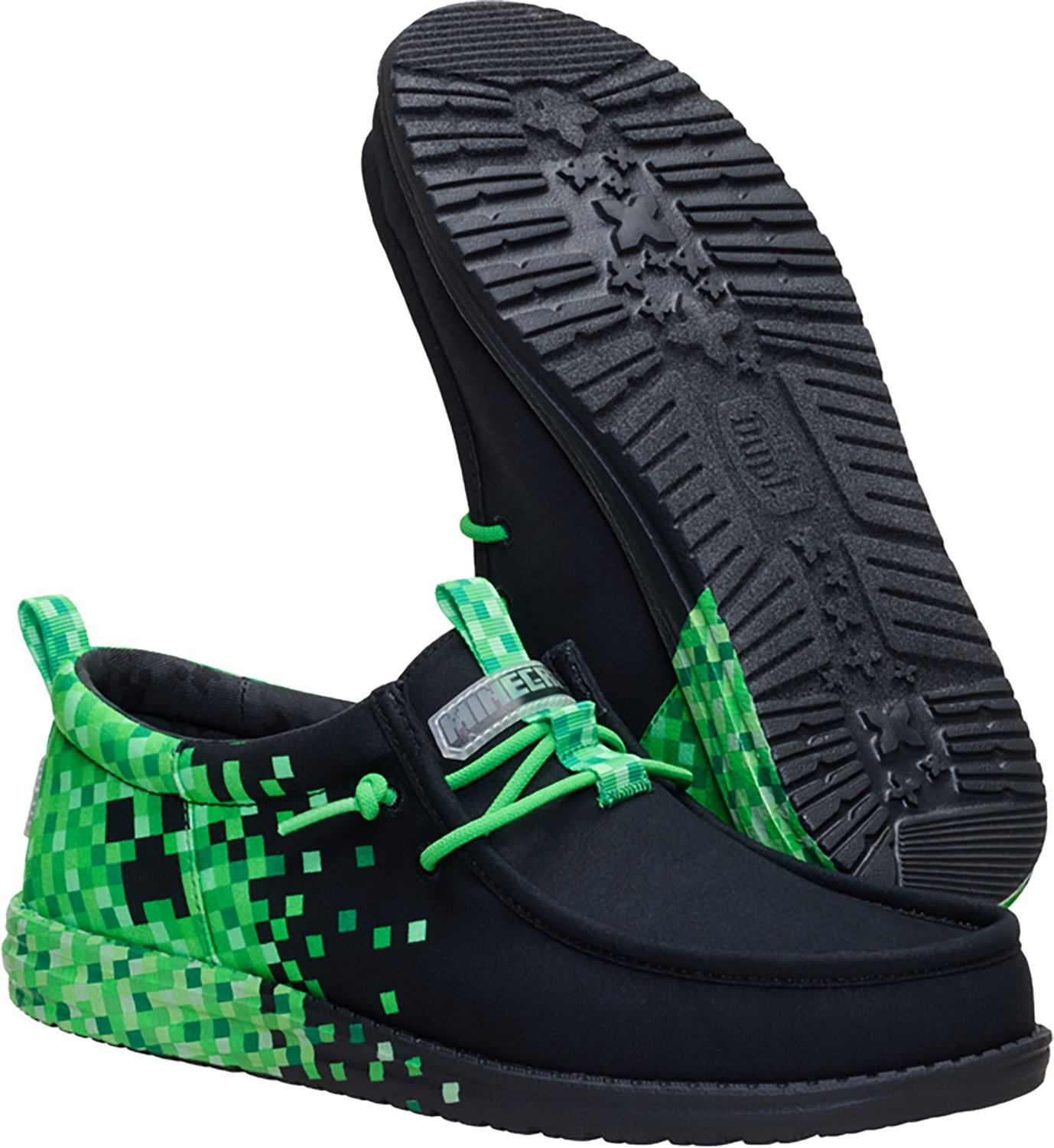 HEYDUDE Men's Wally Funk Minecraft Creeper Shoes - view number 6