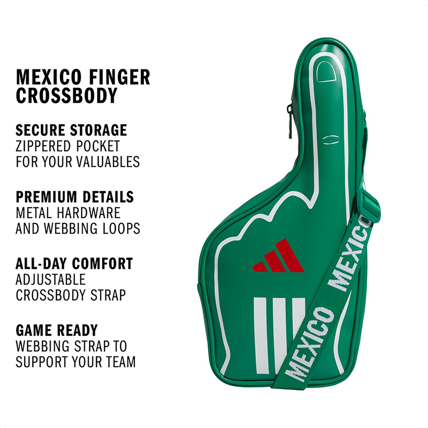 adidas Mexico Finger Crossbody Bag - view number 5