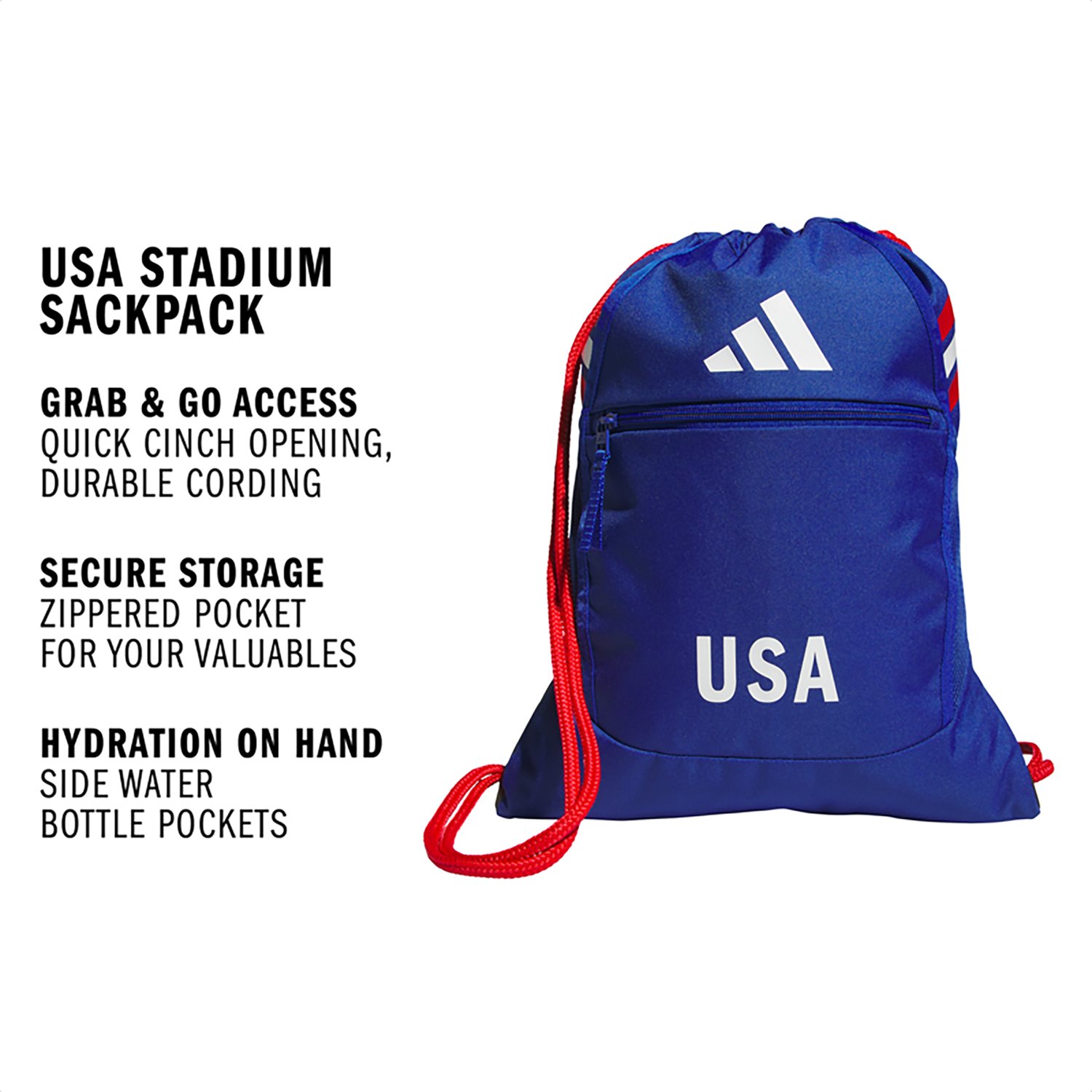 adidas World Cup USA Stadium Sackpack - view number 4