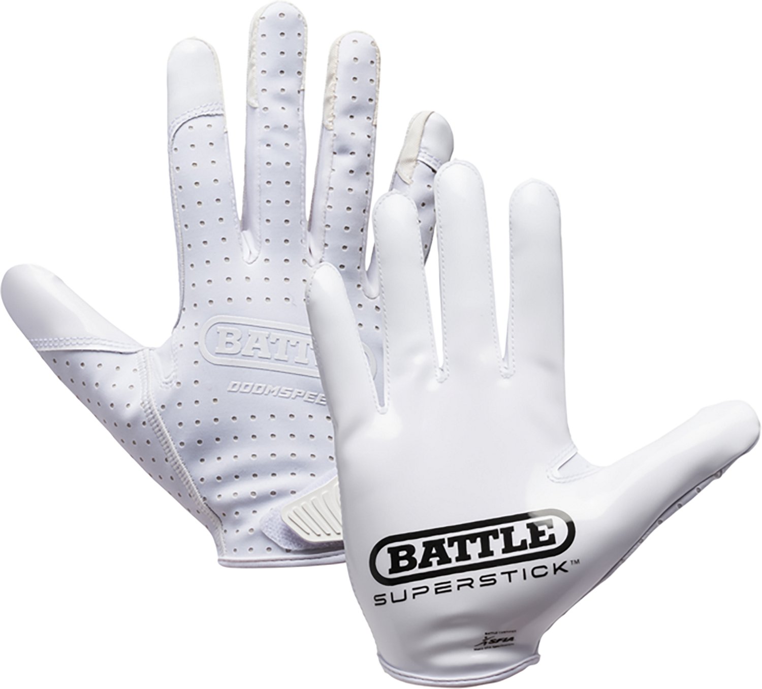 Battle Adults' Doom Speed Football Receiver Gloves