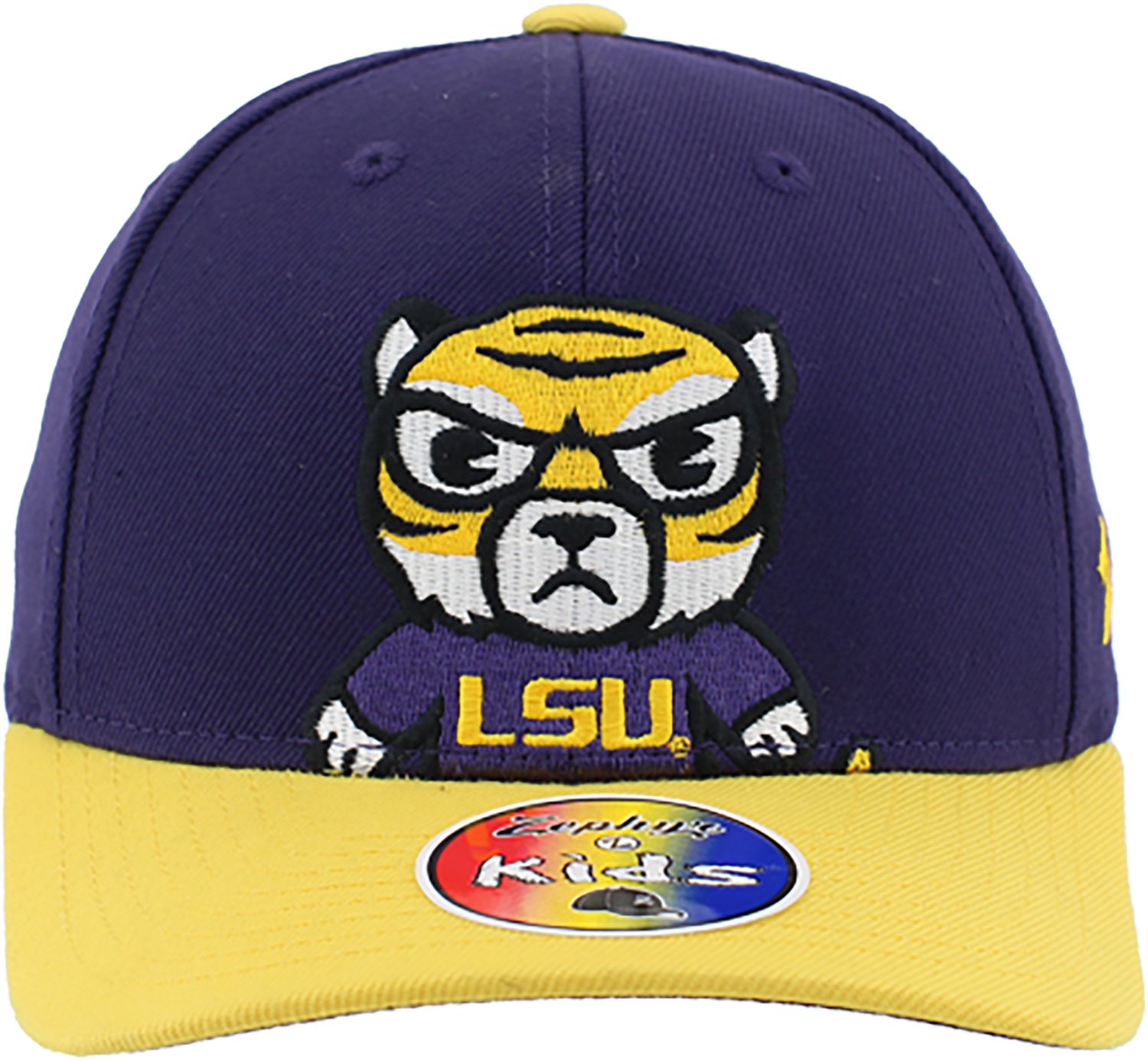 Zephyr Youth LSU Cartoon Mascot Adjustable Cap