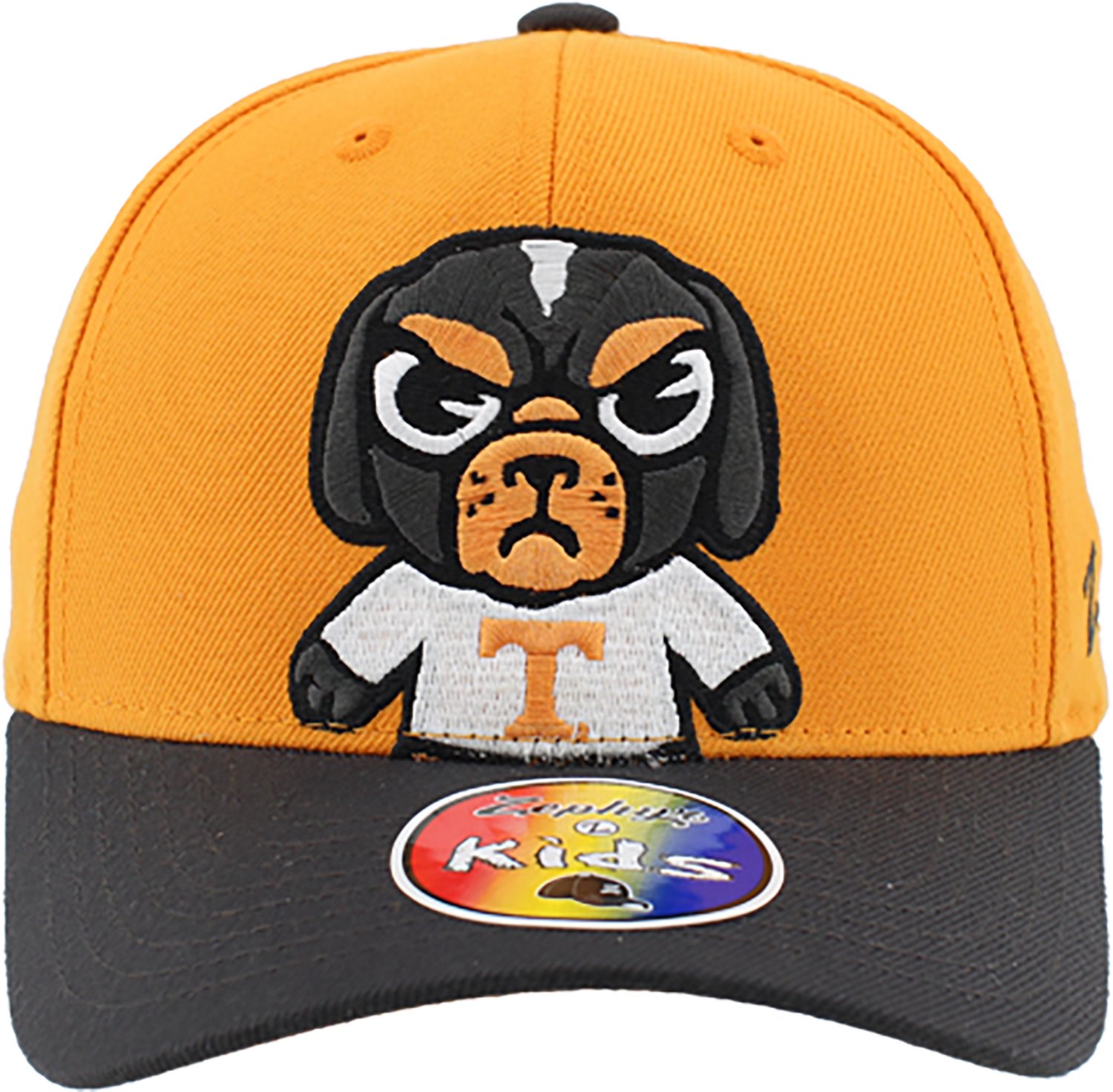 Zephyr Youth Tennessee Cartoon Mascot Adjustable Cap