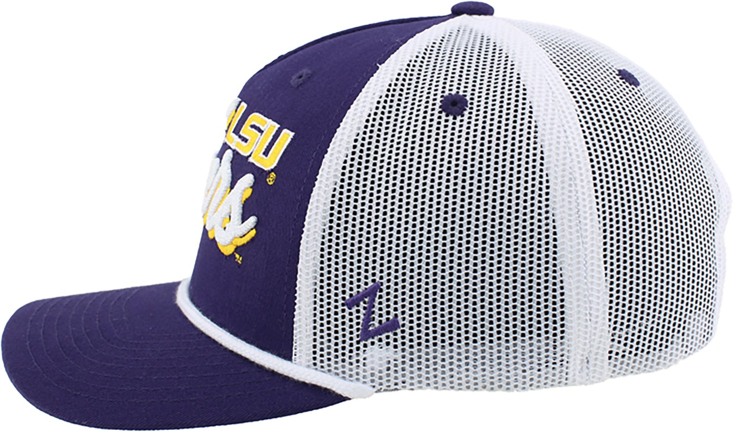 Zephyr Adults' LSU Script Snapback Cap - view number 2