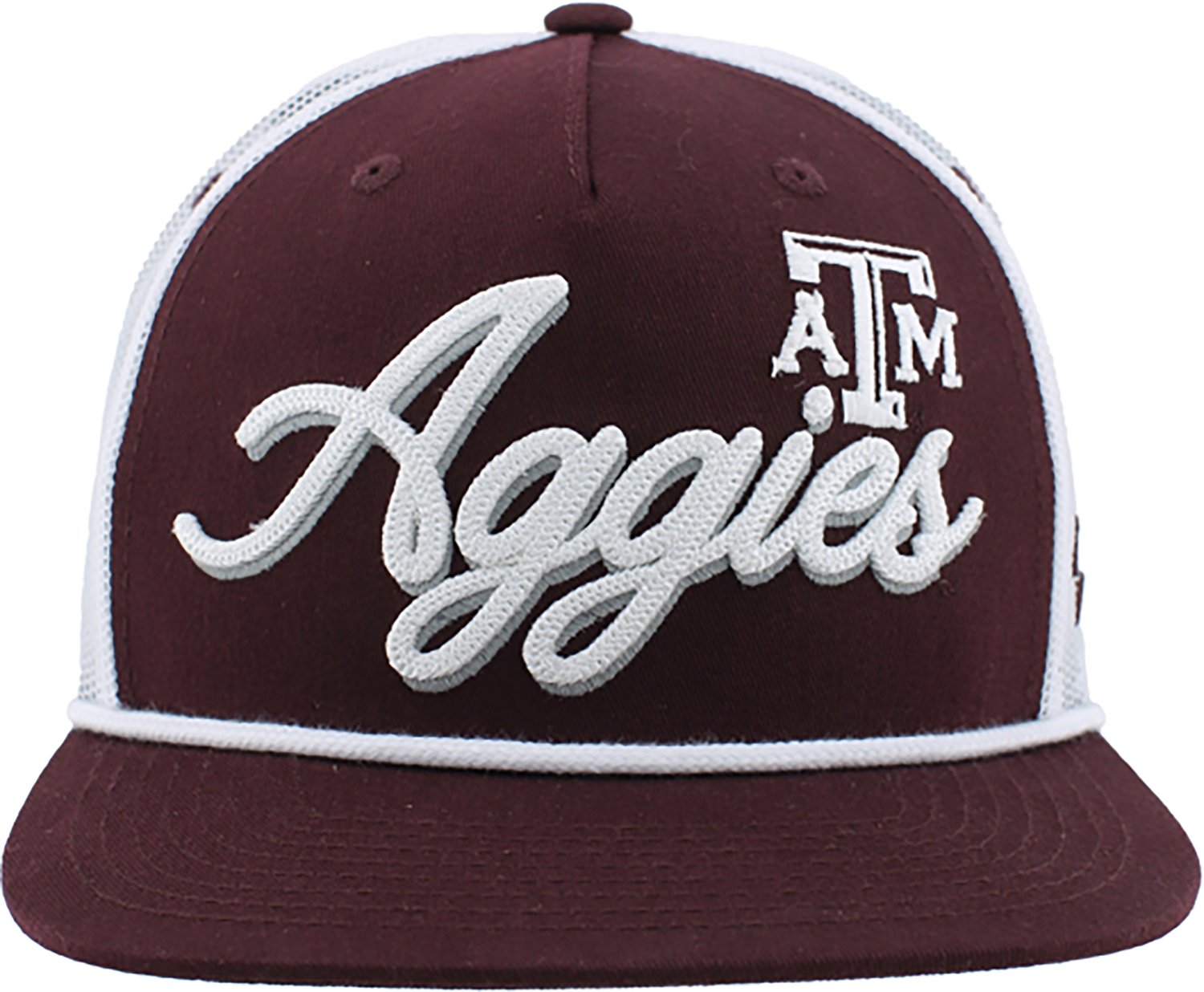 Zephyr Adults' Texas A&M Script Snapback Cap