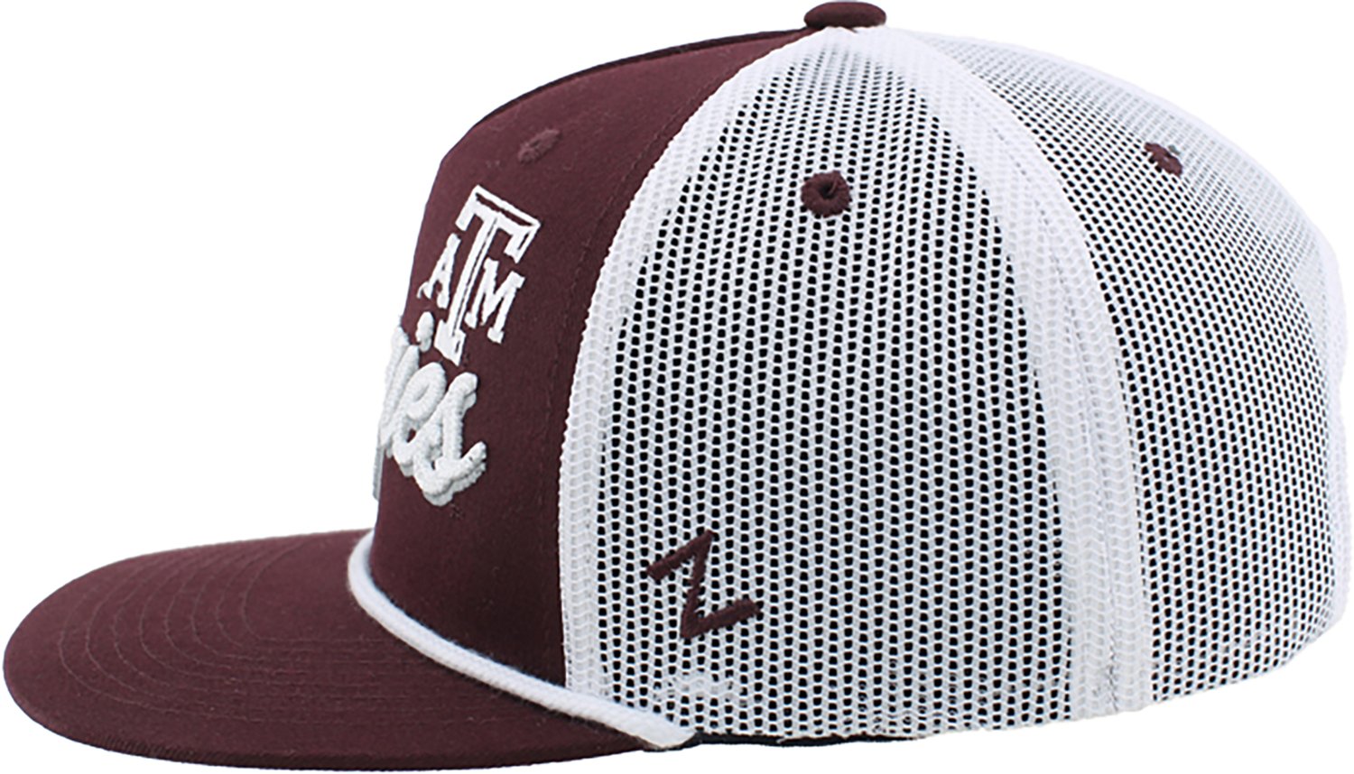 Zephyr Adults' Texas A&M Script Snapback Cap