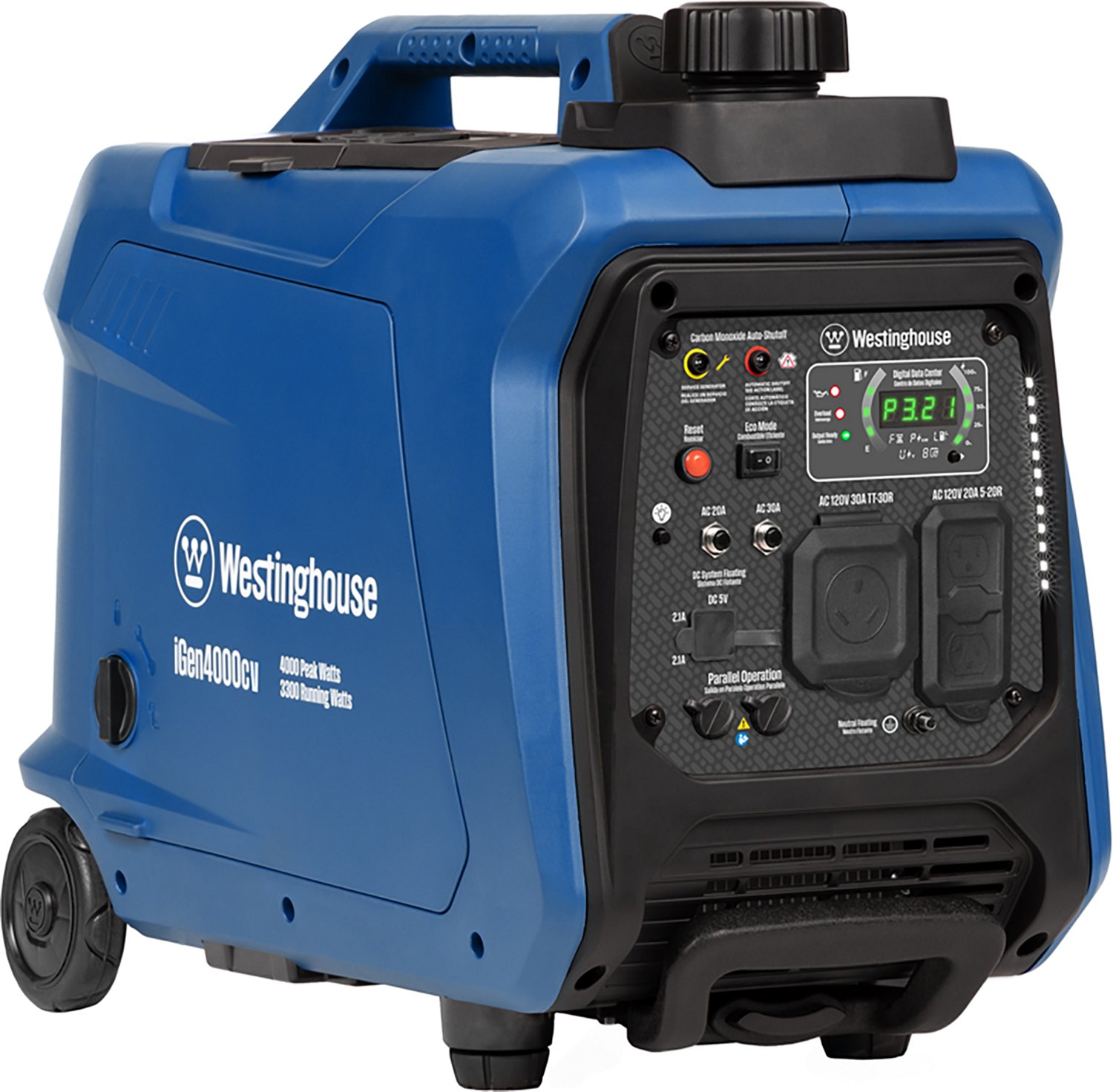 Westinghouse 4000W Recoil Star Gas Powered Portable Inverter Generator