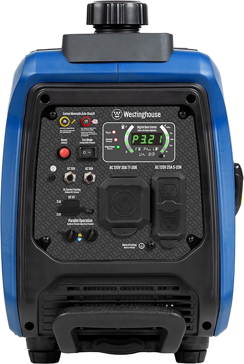 Westinghouse 4000W Recoil Star Gas Powered Portable Inverter Generator - view number 6