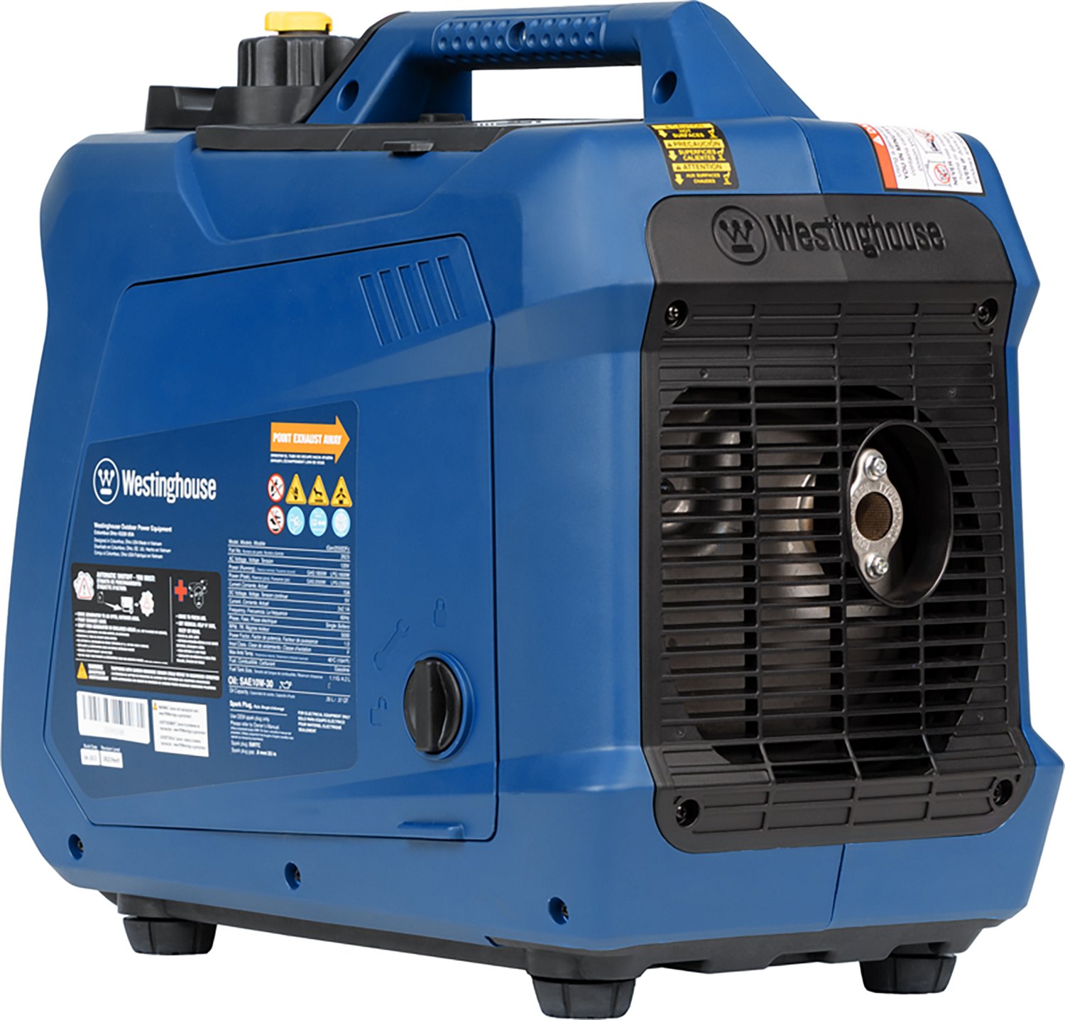 Westinghouse 2550W Recoil Start Dual Fuel Gas and Propane Powered Portable Inverter Generator - view number 8