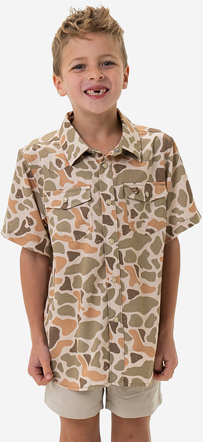 BURLEBO Boys' Western Shirt