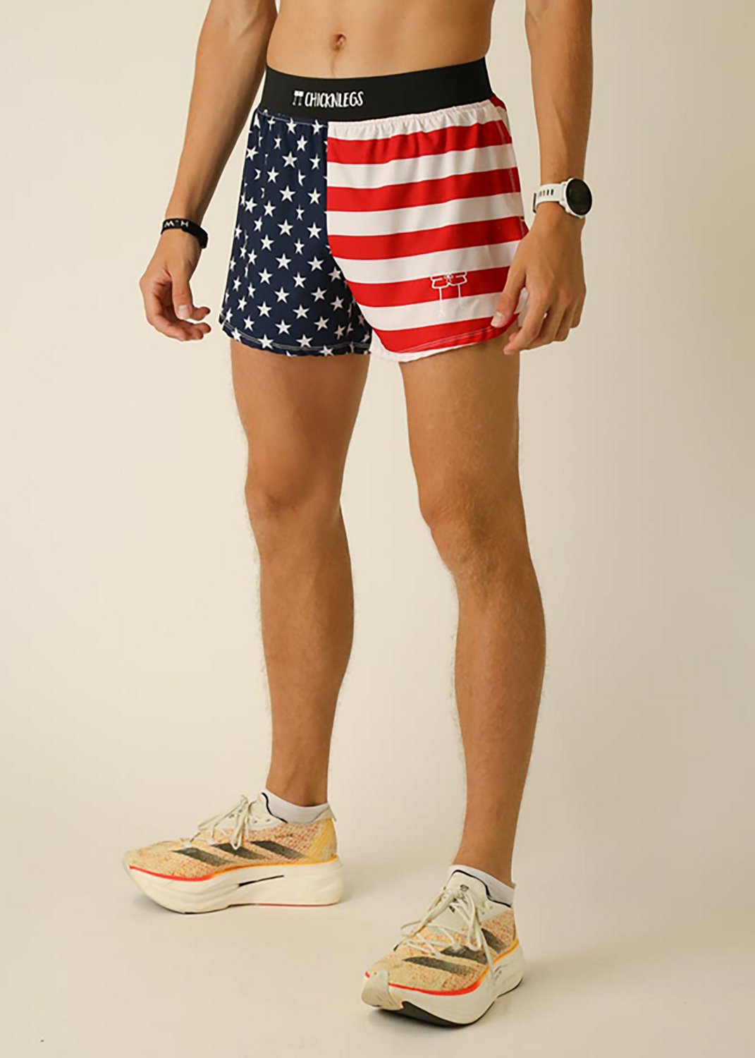 ChicknLegs Men's USA Half Split Shorts 4 in - view number 4