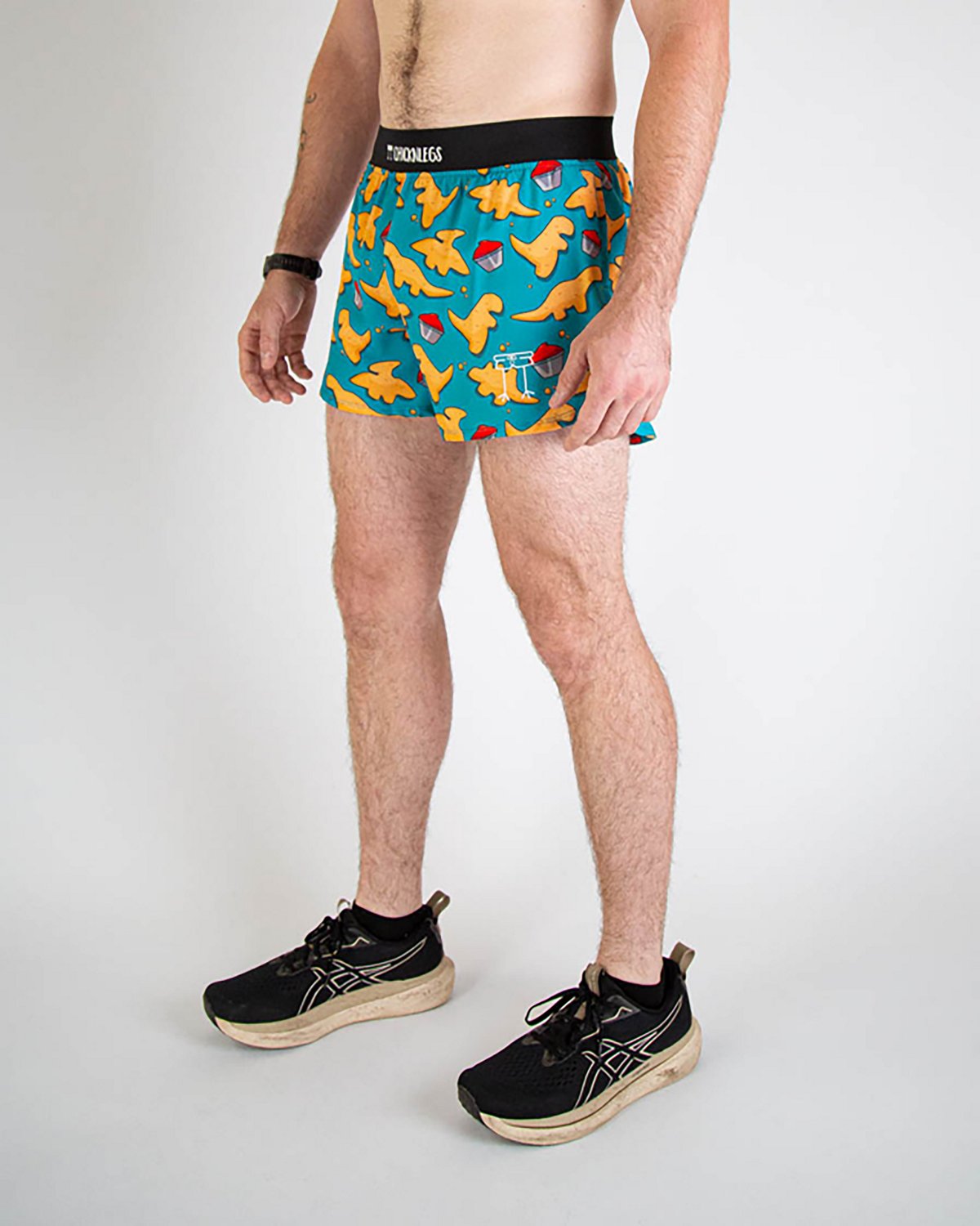 ChicknLegs Men's Nuggets Half Split Shorts 4 in - view number 4