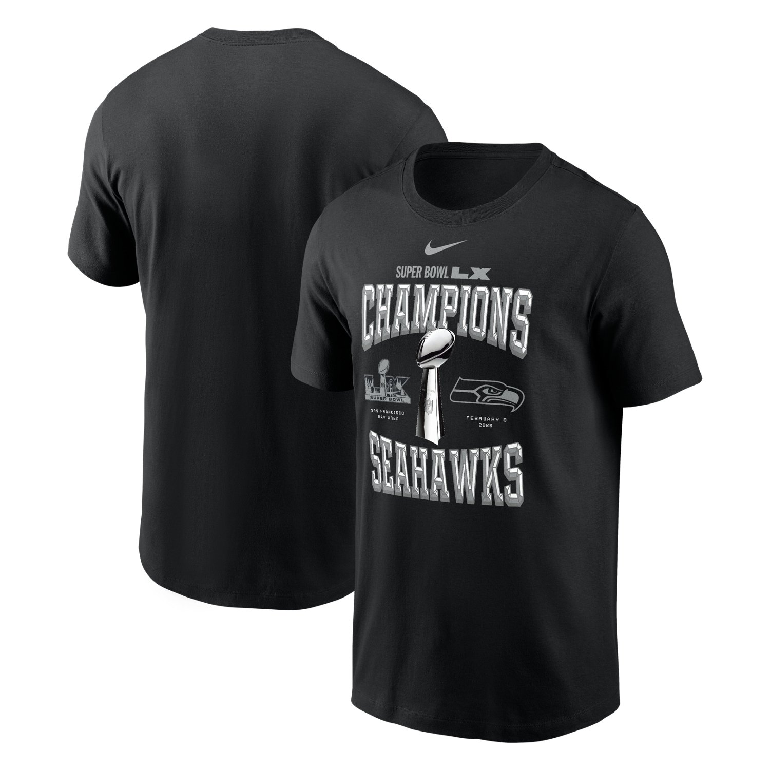 Nike Men's Seahawks SBLX Champions Locker Room T-Shirt