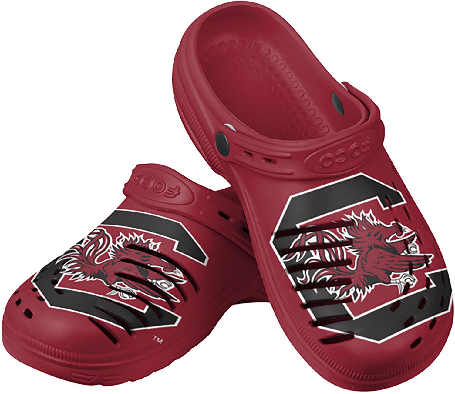 FOCO Men's South Carolina Big Logo Clog with Strap - view number 2