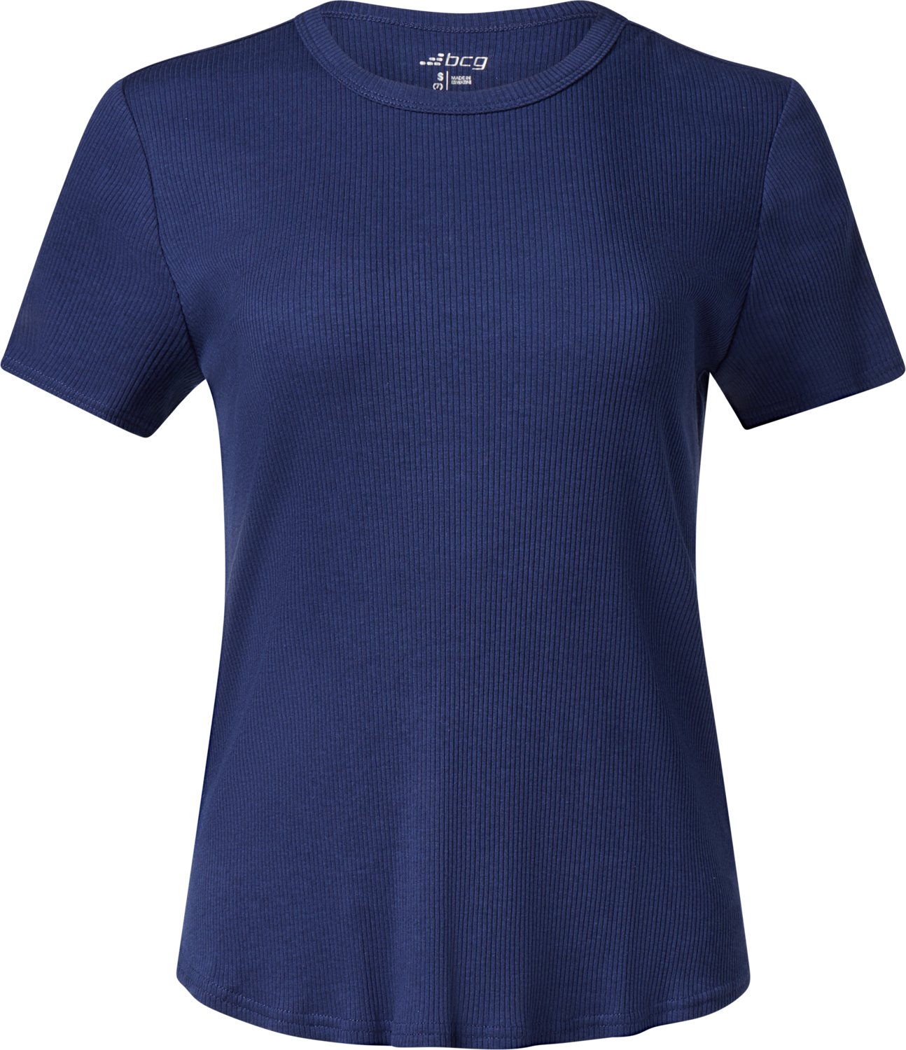 BCG Women's Sign Crew Rib Short Sleeve T-Shirt - view number 2