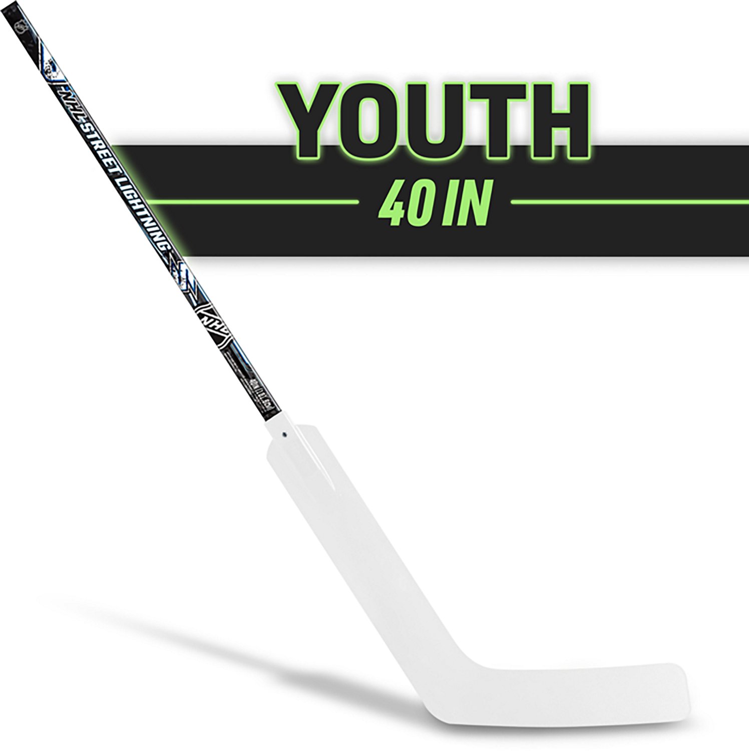 Franklin Sports Kids’ NHL Street Lightning Outdoor 40 in Hockey Stick - view number 2