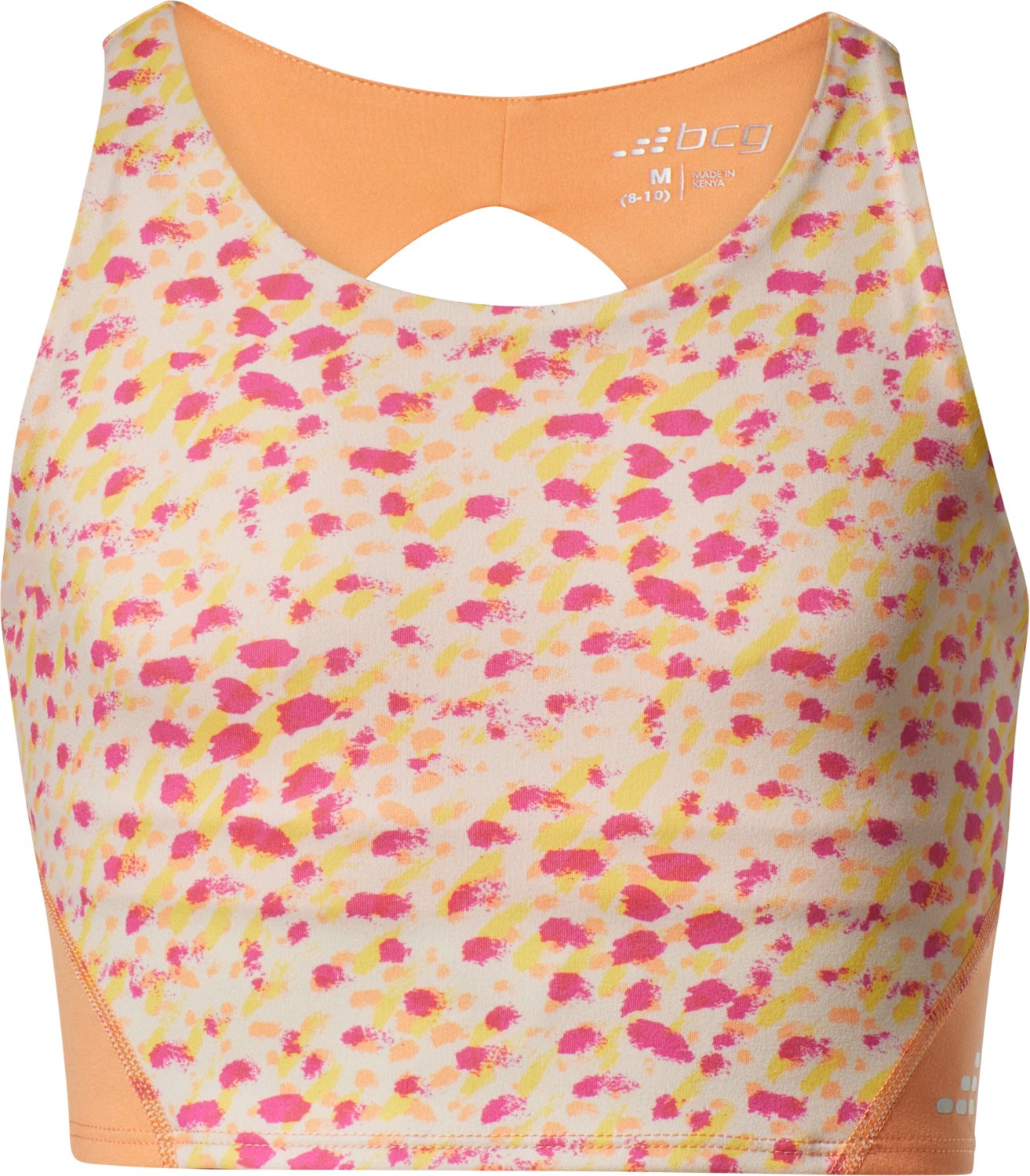 BCG Girls' Block Printed Longline Bra