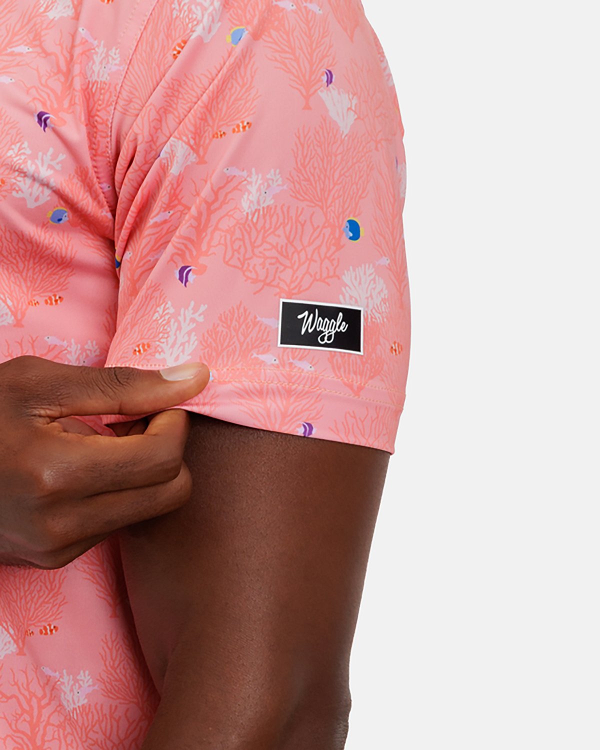 Waggle Golf Men’s The Reef Polo - view number 3