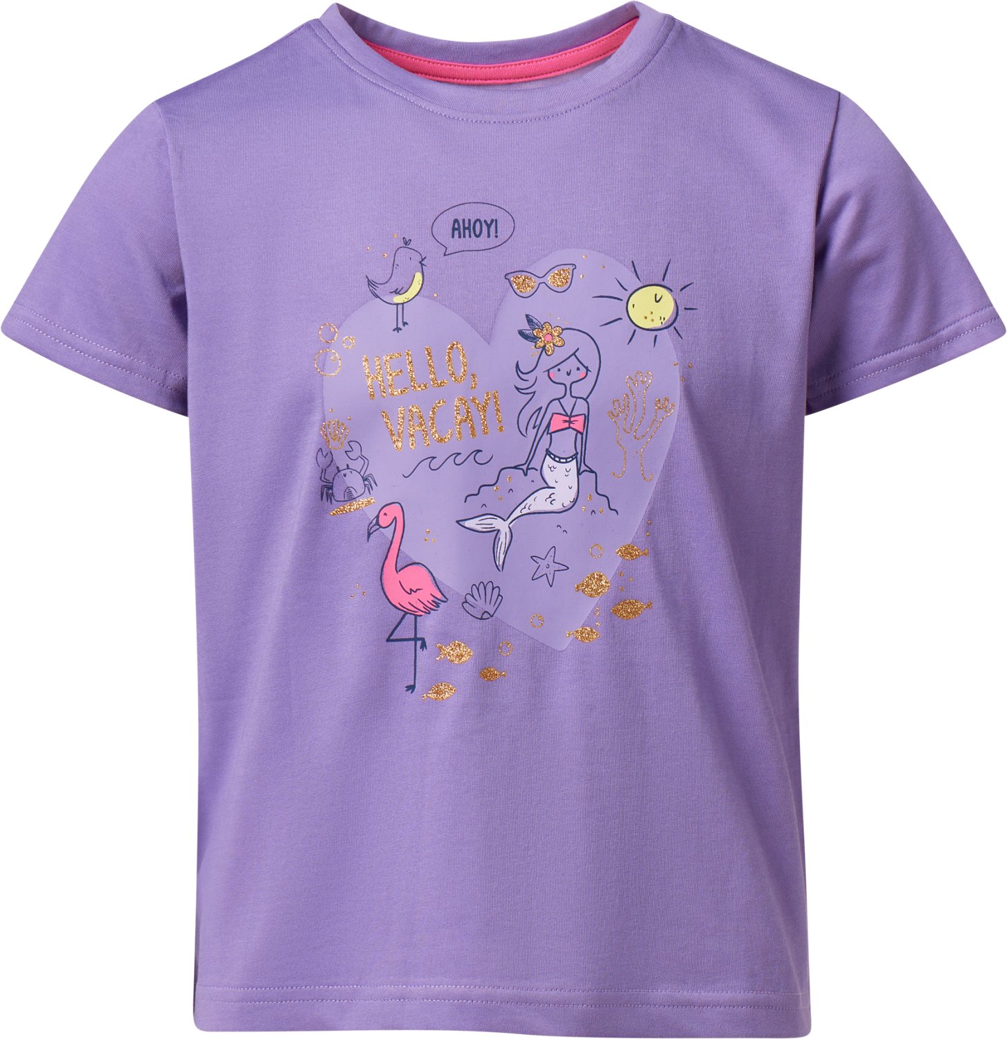 BCG Girls' Lifestyle Mermaid Vacation T-shirt - view number 2
