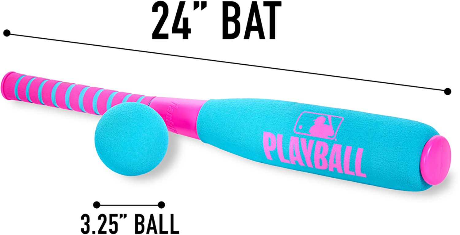 Franklin Sports MLB Play Ball 24 in Kids’ Foam Baseball Bat + Ball Set - view number 4