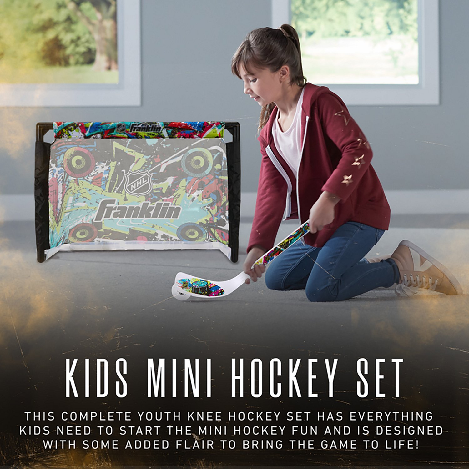 Franklin Sports Kids' NHL Mini Hocket Set - view number 6