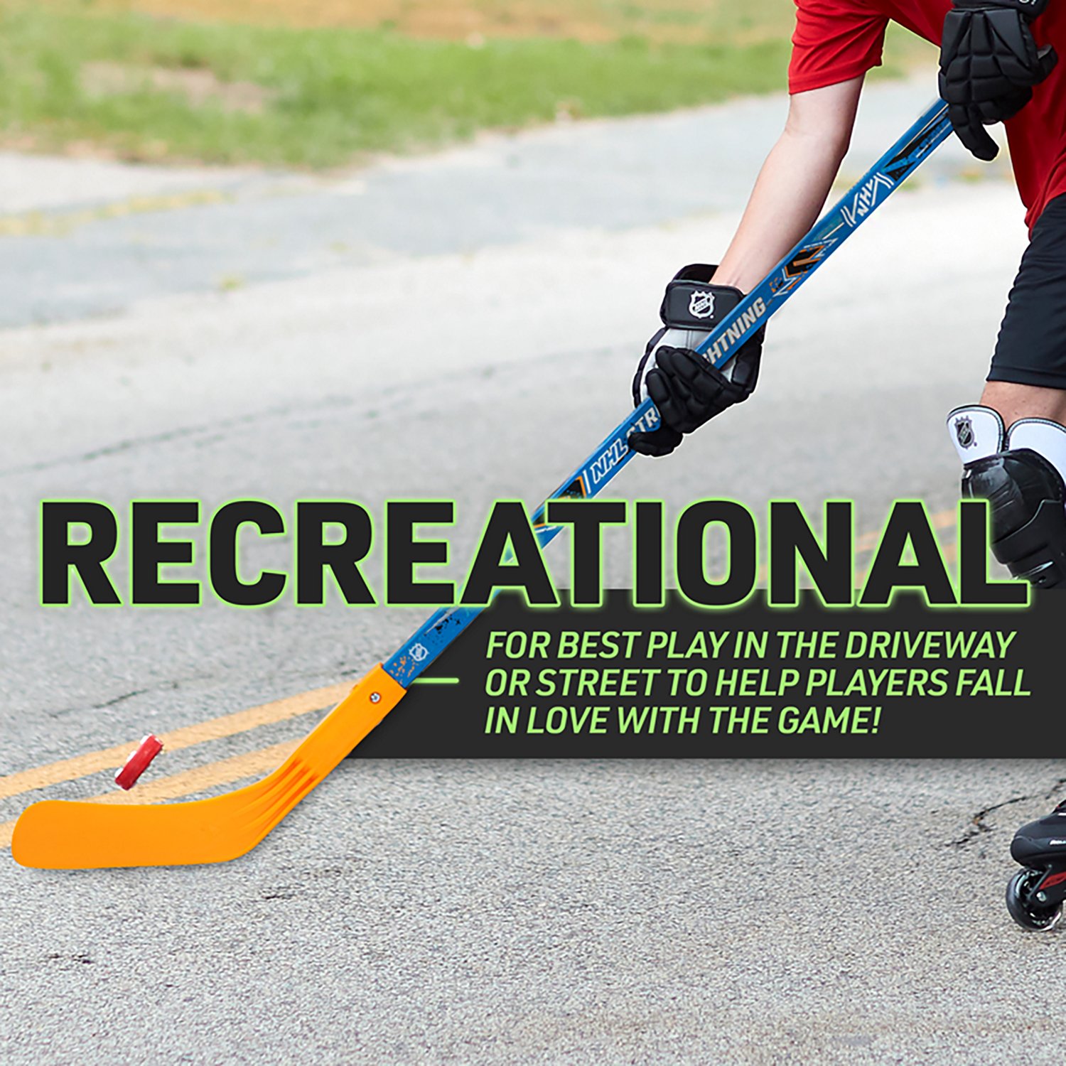 Franklin Sports Kids’ NHL Street Lightning Outdoor 40 in Hockey Stick - view number 2