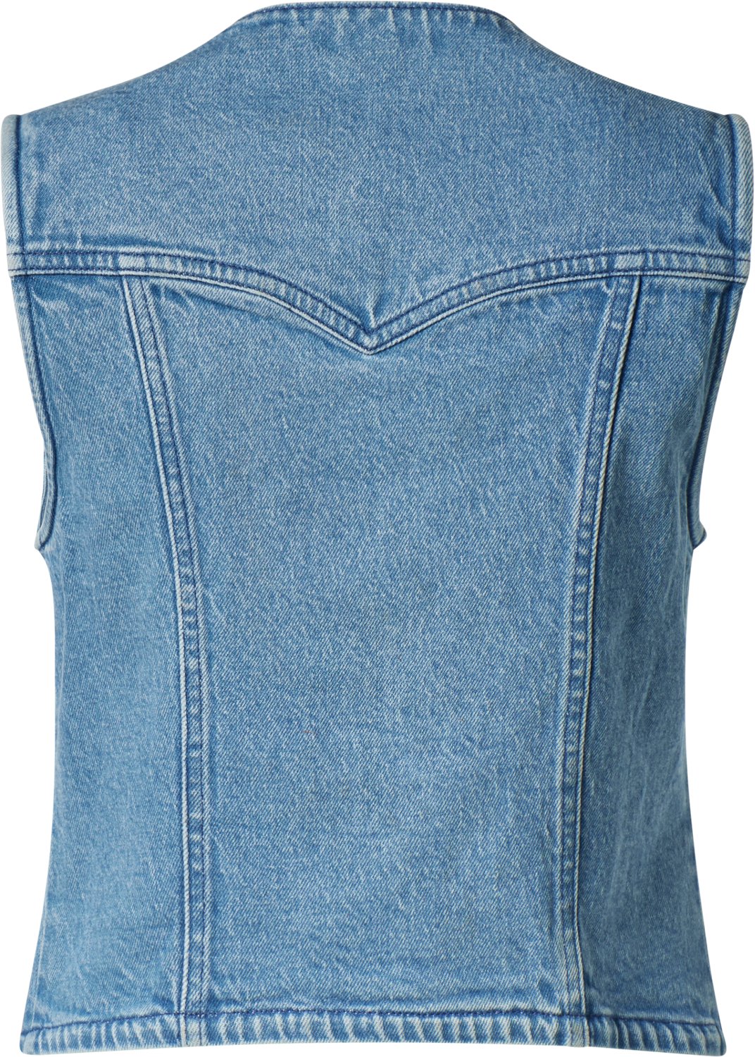 Wrangler Women's Denim Shirt Vest - view number 2