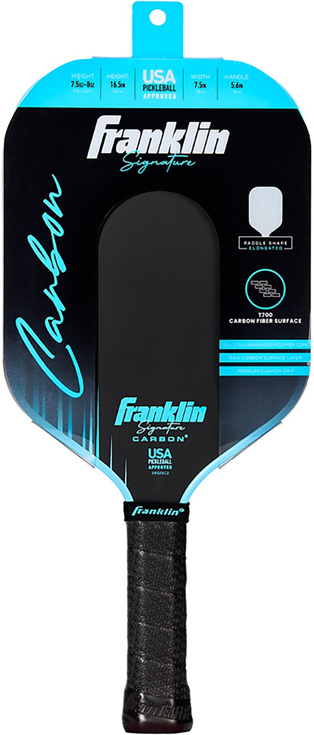 Franklin Sports Signature Carbon Series T700 Elongated 13MM Pickleball Paddle - view number 2