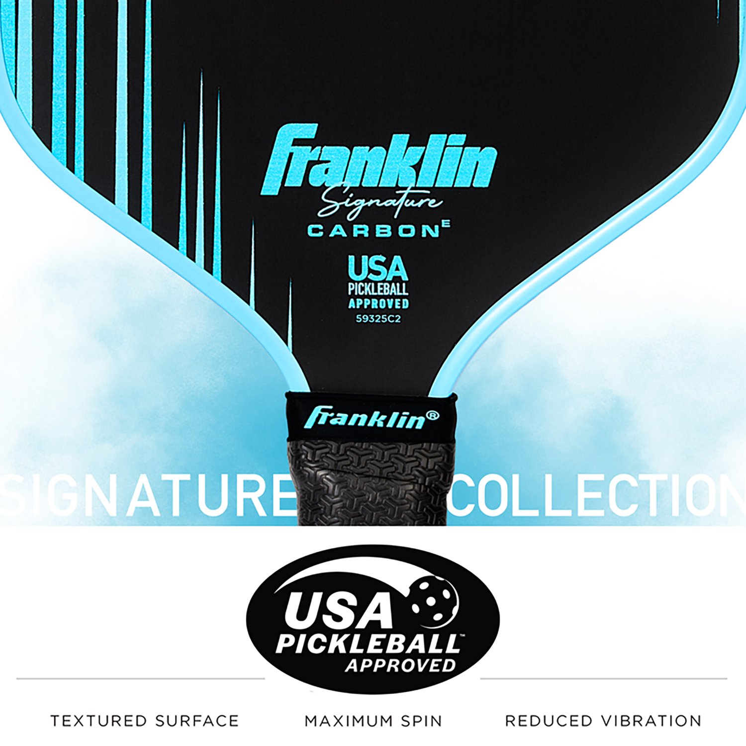 Franklin Sports Signature Carbon Series T700 Elongated 13MM Pickleball Paddle - view number 3